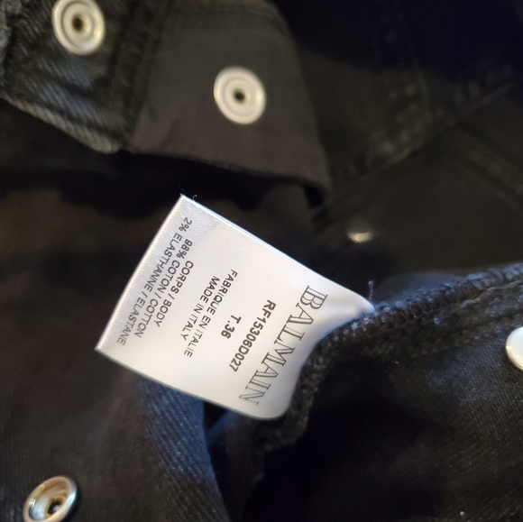 Balmain Destroyed Skinny Jeans - Picture 6 of 6